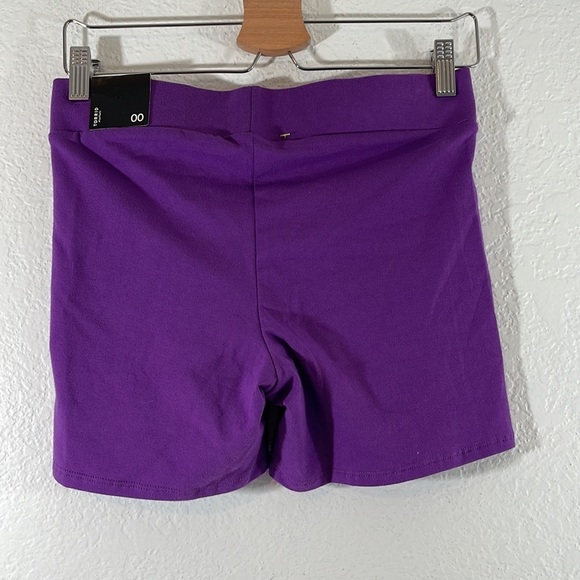 TORRID 5 Inch Signature Waist Bike Short Purple Size M/L NEW - Picture 4 of 9